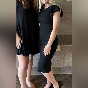 Express Buisness Black formal Dress